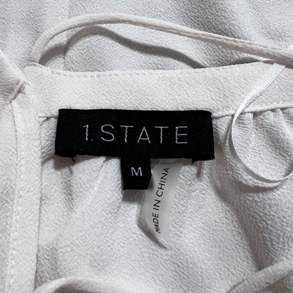 [SHIPPING FREE] 1 STATE Off-Shoulder Halter Neck Blouse - Picture 8 of 8